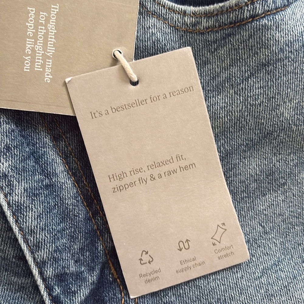 NWT Oliver Logan Blue denim jeans Crosby Size 4/27 - Picture 4 of 8